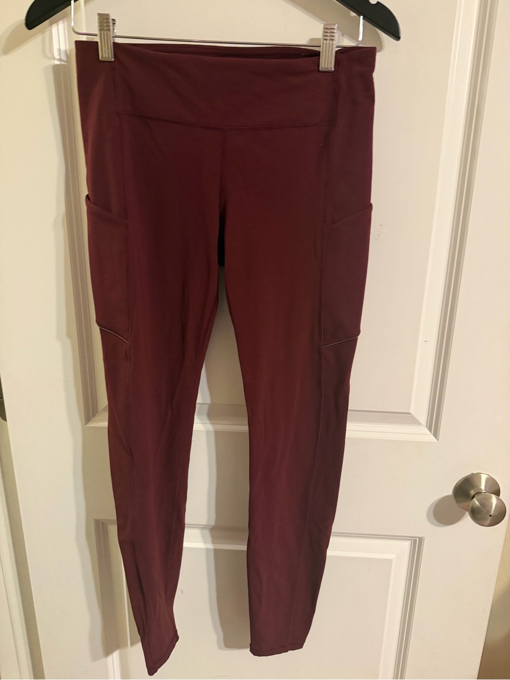 Lululemon Speed Up High-Waist Maroon Leggings size 8